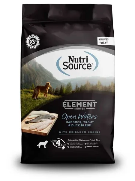 4 Lb Nutrisource Element Open Waters Blend Dog Food - Dog/Cat Supplements